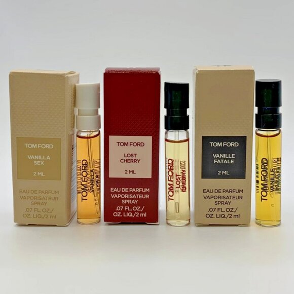 Tom Ford Other - 3 Piece Tom Ford Set (Vanille Fatale + Lost Cherry+ Vanilla Sex) Travel 2ml